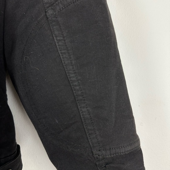 BILT IRON WORKERS Size Small Women Black Denim Motorcycle Jacket Team Yamaha - Picture 13 of 14